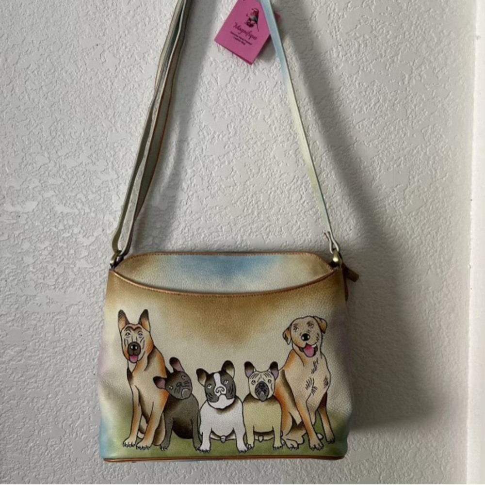 Dog-Themed Shoulder Bag